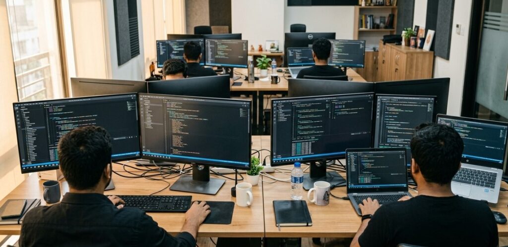 working developer